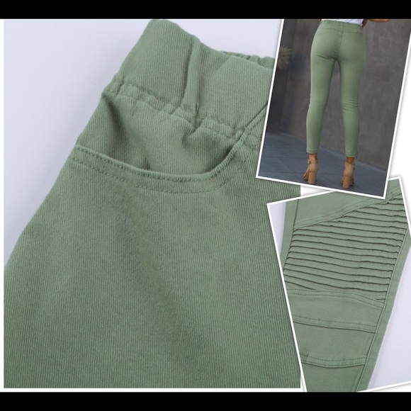 🐆 New Moto Street Legging w/Ankle Zip - Picture 6 of 11